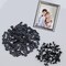 Picture Frame Turn Button Fasteners Set - 100 Pieces Picture Frame Hardware Backing Clips Photo Frame Hardware Clips with 100 Pieces Screws for Craft, Hanging Pictures, Photos